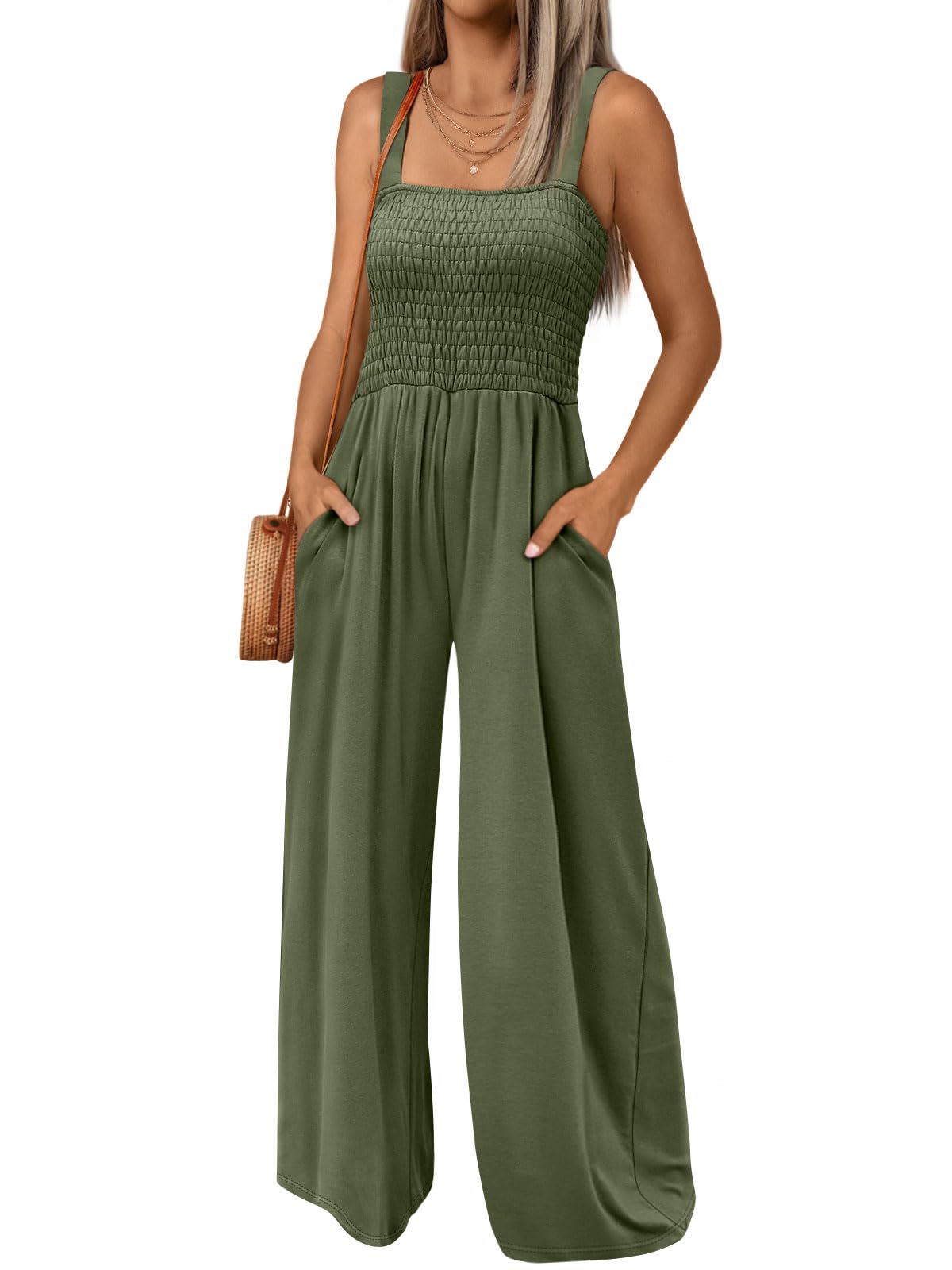 Jumpsuit/Rompers Loose Sexy Overalls with Pockets